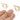 Brass Flower Earring Charms - Gold Drop Pendant - 18K Real Gold Plated Brass - Jewelry Supplies - 31.96x19.64x2.58mm - RGP2502