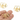 Brass Tree Earring Charms - Gold Branch Pendant - 18K Real Gold Plated Brass - Jewelry Supplies - 33.03x30.05x2.85mm - RGP2528