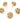 Push Back Stud Earring - Brass -316 stainless steel stud - 18K Real Gold Plating - 6.2gr - MJ200611 - MinjuanRong