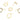Push Back Stud Earring - Brass - 316 stainless steel stud - 18k real gold plating - 2.7gr - MJ200298 - MinjuanRong