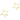 Push Back Stud Earring - Brass - 316 stainless steel stud - 18k real gold plated  - 4.5gr - MJ200592 - MinjuanRong