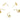 Push Back Stud Earring - Brass - 316 Surgical Stainless Steel Stud - Zircon - 18K Real Gold Plating - 3.2gr - MJ200594 - MinjuanRong