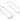 Wire Hook Earring - Brass - 18K Real White Gold Plated Brass - 3.9gr - MJ101083 - MinjuanRong