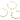 Push Back Stud Earring - Brass - 316 stainless steel Surgical Stud - 18K Real Gold Plated Brass - 8.4gr - MJ200338 - MinjuanRong
