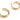 Cuff Earring - Brass - 18K Real Gold PlatedBrass - 6.2gr - MJ200569 - MinjuanRong
