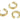 Cuff Earring - Brass - 18K Real Gold Plated Brass - 4.5gr - MJ200583 - MinjuanRong