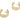 Cuff Earring - Brass - 18K Real Gold Plating - 4.6gr - MJ200582 - MinjuanRong