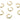 Cuff Earring - Brass - 18K Real Gold Plating - 4.1gr -  MJ200588 - MinjuanRong