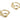 Cuff Earring - Brass - 18K Real Gold PlatedBrass - 4.7gr  -MJ101844 - MinjuanRong