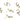 Push Back Stud Earring - Brass - Zircon - 925 silver stud - 18K Real Gold Plated Brass - 4.7gr -MJ101838 - MinjuanRong