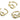 Cuff Earring - Brass - 18K Real Gold Plating - 4.8gr - MJ200563 - MinjuanRong