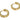 Huggie Hoop Wire Earring - Brass - Zircon - 925 silver Stud - 18K Real Gold Plated Brass - 4.6gr - MJ102139 - MinjuanRong