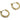 Huggie Hoop Wire Earring - Brass - Zircon - Brass Stud - 18K Real Gold Plated Brass - 3.2gr - MJ201892 - MinjuanRong