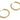 Huggie Hoop Wire Earring - Brass - Zircon - Brass Stud - 18K Real Gold Plated Brass - 7.8gr - MJ200277 - MinjuanRong