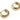 Huggie Hoop Wire Earring - brass - 18K Real Gold Plated Brass - 5.7gr - MJ200848