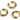 Huggie Hoop Wire Earring - Stainless Steel - Stainless Steel Stud - Gold Tone Vacuum Plating - 17.7gr - MJ102147 - MinjuanRong