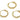 Huggie Hoop Wire Earring - Brass - Brass Stud - 18K Real Gold Plated Brass - 2.57gr - MJ200860
