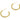 Push Back Stud Earring - Brass - Stainless Steel Stud - 18K Real Gold Plated Brass - 4.77gr - MJ200900