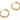 Huggie Hoop Wire Earring - Brass  - Stainless Steel Stud - 18K Real Gold Plated Brass - 3.8gr - MJ200275 - MinjuanRong