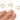 Huggie Hoop Wire Earring - Brass - Zircon - Brass Stud - 18K Real Gold Plated Brass - 3.56gr - MJ200844