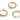 Huggie Hoop Wire Earring - Brass - Zircon - Brass Stud - 18K Real Gold Plated Brass - 3.6gr - MJ102157 - MinjuanRong