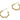 Push Back Stud Earring - Brass - Stainless steel stud - 18K Real Gold Plated Brass - 3.9gr - MJ200548 - MinjuanRong