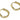 Huggie Hoop Wire Earring - Brass - Brass stud - 18K Real Gold Plated Brass - 4.1gr - MJ200289 - MinjuanRong