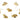 Push Back Stud Earring - Brass - Stainless Steel Stud - 18K Real Gold Plated Brass - 7.4gr - MJ200352 - MinjuanRong