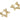 Huggie Hoop Wire Earring - Brass - 18K Real Gold Plated Brass - 5.9gr - MJ200301 - MinjuanRong
