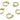 Huggie Hoop Wire Earring - Brass - Zircon - 18K Real Gold Plated Brass - 5.3gr - MJ200296 - MinjuanRong