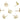Push Back Stud Earring - Brass - Stainless Steel Stud - Zircon - 18K Real Gold Plated Brass - 2.7gr - MJ200320 - MinjuanRong