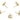 Push Back Stud Earring - Brass - Stainless Steel Stud - Zircon - 18K Real Gold Plated Brass - 2.7gr - MJ200320 - MinjuanRong