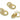 Huggie Hoop Wire Earring - Brass - Zircon - 18K Real GOld Plated Brass - 5.6gr - MJ201777 - MinjuanRong