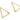 Push Back Stud Earring - Brass - Stainless Steel Needle - 18K Real Gold Plating - 4.2gr - MJ102436 - MinjuanRong