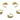 Cuff Earring - Brass - Zircon - 18K Real Gold Plated Brass - 4.5gr - MJ100704 - MinjuanRong