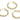 Push Back Stud Earring - Bbrass - stainless steel stud - zircon - 18K Real Gold Plated - 8.8gr - MJ100649 - MinjuanRong