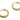 Huggie Hoop Wire Earring - Brass - 18k real gold plated brass - 3.3gr - MJ200268 - MinjuanRong