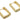 Huggie Hoop Wire Earring - Brass - Zircon - 18k real gold plated brass - 11.6gr - MJ200261 - MinjuanRong