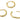 Huggie Hoop Wire Earring - Brass - 18k real gold plated brass - 3.1gr - MJ200525 - MinjuanRong