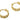 Huggie Hoop Wire Earring - brass - 18k real gold plated - 4gr - MJ100414 - MinjuanRong