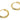 Huggie Hoop Wire Earring - Brass - 18k real gold plated brass - 3.3gr - MJ200257 - MinjuanRong