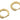 Huggie Hoop Wire Earring - Brass - Zircon - 18k real gold plated  - 3.34gr - MJ201266 - MinjuanRong