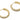 Push Back Stud Earring - Brass - Stainless Steel Stud - 18K Real Gold Plated Brass - 3.9gr - MJ200282 - MinjuanRong