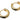 Huggie Hoop Wire Earring - Brass - Enamel - 18k real gold plated brass - 4gr. - MJ200450 - MinjuanRong
