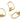 Push Back Stud Earring - Brass - 925 silver stud - 18k real gold plated brass - 9.41gr - MJ201161 - MinjuanRong