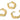 Huggie Hoop Wire Earring - Brass - 18k real gold plated brass - 5.8gr - MJ200308 - MinjuanRong