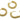 Huggie Hoop Wire Earring - Brass - 18k real gold plated brass - 10.6gr - MJ200422 - MinjuanRong