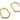 Push Back Stud Earring - Brass - 18K Real Gold Plated Brass - 9.9gr -MJ101048 - MinjuanRong