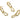 Push Back Stud Earring - Brass - Zircon - 925 silver needle - 18k real gold plated - 8.3gr - MJ200449 - MinjuanRong
