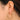 Push Back Stud Earring - Brass - Stainless steel stud - 18K Real Gold Plated Brass - 11.9gr - MJ102121 - MinjuanRong